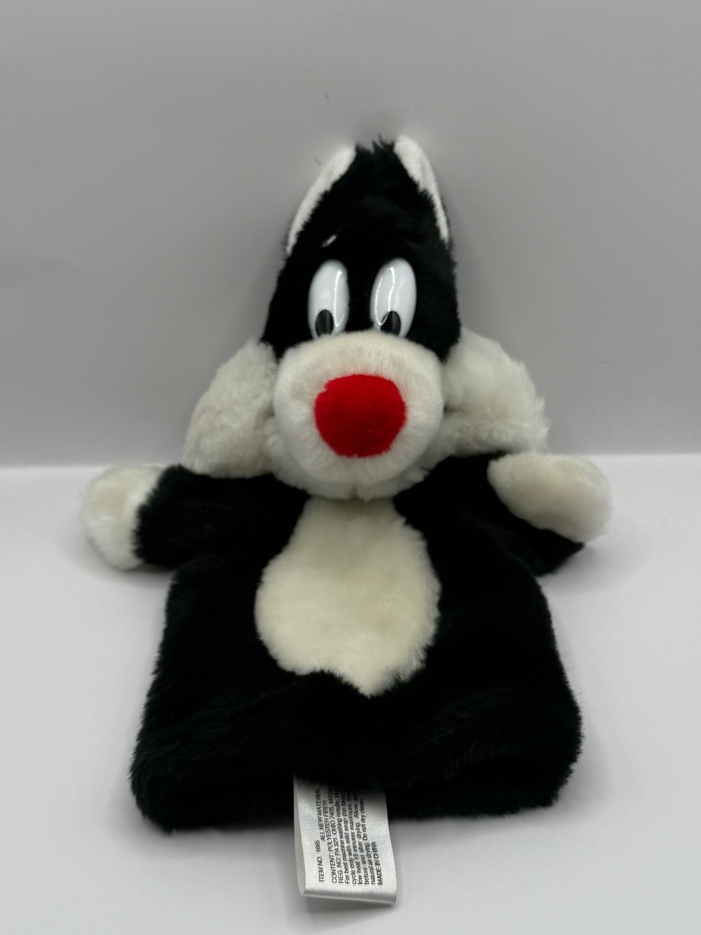 Vintage Sylvester Looney Tunes Hand Puppet 24K Special Effects